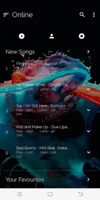 Music Player Online - HQ Audio android App screenshot 4